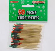 CHRISTMAS 50 PICKS CURE-DENTS