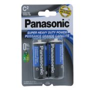 PANASONIC BATTERY C 2 COUNT
