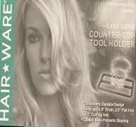 HAIR WARE EASY GRAB COUNTER TOOL HOLDER