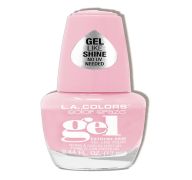 1.99 PINK GLAZE LA COLORS GEL POLISH 