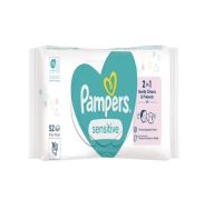 2.99 PAMPERS SENSITIVE BABY WIPES 52 COUNT 