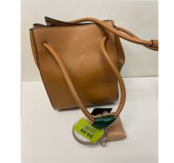 BEIGE BAG WITH SANITIZER POUCH