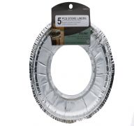 ROUND STOVE LINERS 5 PCS