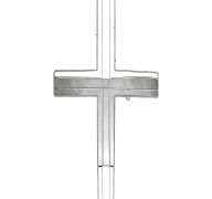 CROSS WIRE FLOWER FRAME