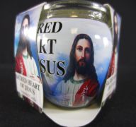 JAR CANDLE JESUS