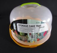 STORAGE CAKE TRAY diameter 10.2&ampampquot Height 4.5&ampampquot