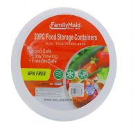 FOOD STORAGE CONTAINERS 20 PACK 10 OZ