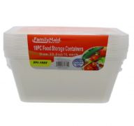 FOOD STORAGE CONTAINERS 10 PACK 33.8 OZ