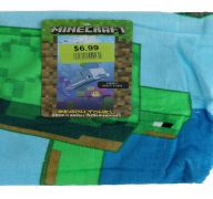 6.99 MINECRAFT TOWEL
