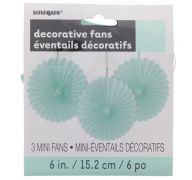 MINT DECORATIVE FANS 3 COUNT XXX