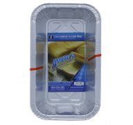 AL FOIL LOAF PAN 2 PACK 8.66 IN X 4.76 IN