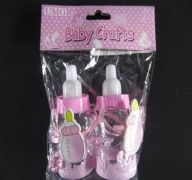 BABY BOTTLE PINK 2PC