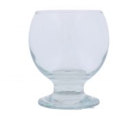 CHEERFUL FOOTED GLASS