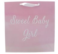 SWEET BABY GIRL MEDIUM GIFT BAG