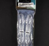 SERVING TONGS 4PC  