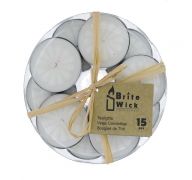 TEALIGHT CANDLES 15 PACK 1 12 INCH  XXX DIS