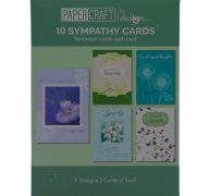 SYMPATHY CARDS 10 PACK