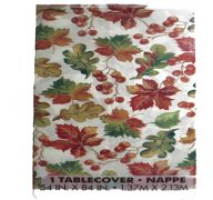 BERRY PLASTIC FALL TABLE COVER