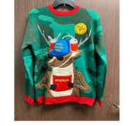 DRINK HOLDER CHRISTMAS UGLY SWEATER