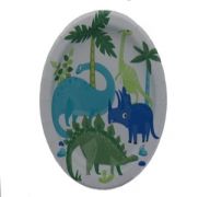 DINOSAUR PLATE 8 COUNT 7 INCH  