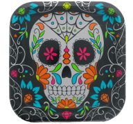 DIA LOS MUERTES PLATE 9 INCH 8 COUNT  