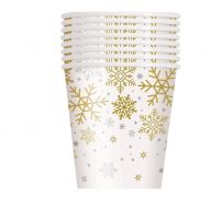 SILVER GOLD CUP 9 OZ 8 COUNT