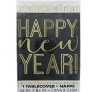 ROARING NEW YEARS TABLECOVER 54 X 84 INCH