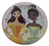 PRINCESS PLATE 7 INCH 8 PACK