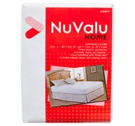 NUVALU MATTRESS COVER QUEEN SIZE 0.04MM PEVA 60&ampampampampampampampquotX80&ampampampampampampampquotX8&ampampampampampquot