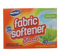 FABRIC SOFTENER SPRING FRESH 40 SHEETS