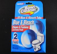 TOILET TABLETS BLUE AND BLEACH