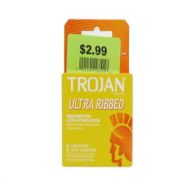 2.99 ULTRA RIBBED CONDOMS