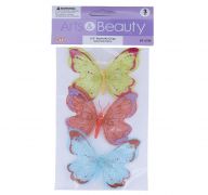 BUTTERFLY CLIPS 3.5 INCHES 3 COUNT