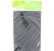ADHESIVE BLACK FOAM SHEETS 8 INCH X 12 INCH