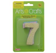 #7 GLITTER WOOD NUMBER XXX