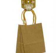BROWN KRAFT BAG SMALL SIZE 3 PACK