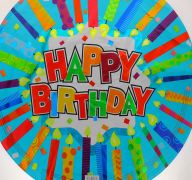 HAPPY BIRTHDAY FOIL BALLOON 18 INCH