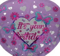 ITS YOUR BIRTHDAY HEART BALLOON