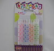 CANDLE DOTS 12PC  DIS