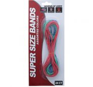 SUPER SIZE BANDS ASSORTED COLORS