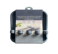 1.99 CWC COOK WITH COLOR SILICONE LID AND SPOON HOLDER 