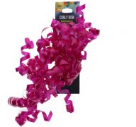 HOT PINK CURLING BOW