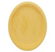 Yellow 9 Inch Dinner Plates 16 Count