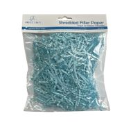 1.99 LIGHT BLUE SHREDDED FILLER APPROX 30 GRAMS 