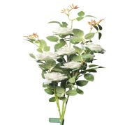 6.99 EXTRA LONG WHITE ROSE BOUQUET