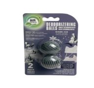 AIR FUSHION DEODORIZERING BALLS DARK ICE 2 PACK