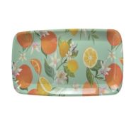 3.99 LEMON 19 INCH RECTANGLE PLATTER 