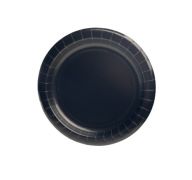 2.99 BLACK 8.5 INCH DINNER PLATE 20 COUNT