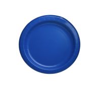 2.99 ROYAL BLUE 8.5 INCH DINNER PLATE 20 COUNT