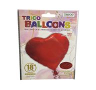 RED HEART 18 INCH BALLOON 